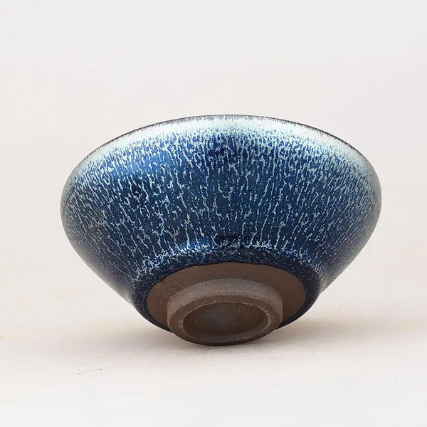 Jian zhan Handmade Blue Sky Tenmoku Tea Cup