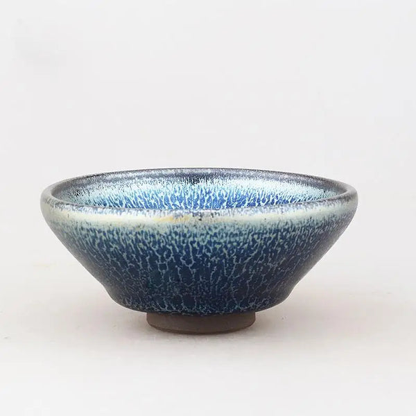 Jian zhan Handmade Blue Sky Tenmoku Tea Cup